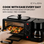 CYLON OvenPrime 3-in-1 Breakfast Maker with Coffee Maker & OTG - Image 8
