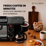 CYLON OvenPrime 3-in-1 Breakfast Maker with Coffee Maker & OTG - Image 2