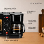 CYLON OvenPrime 3-in-1 Breakfast Maker with Coffee Maker & OTG - Image 4