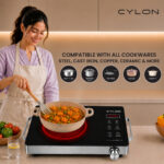 CYLON InfraMate 2200W Infrared Cooktop with Crystal Glass Top - Image 6