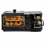 CYLON OvenPrime 3-in-1 Breakfast Maker with Coffee Maker & OTG